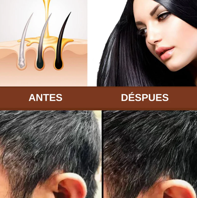 Champú Natural para Oscurecer el Cabello - HairNature