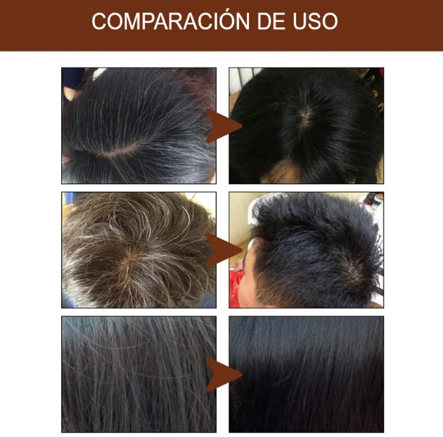 Champú Natural para Oscurecer el Cabello - HairNature