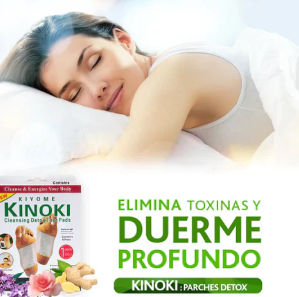 Parches Detox Pack Premium Para Pies - Kinoki™