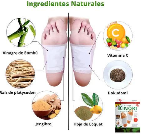 Parches Detox Pack Premium Para Pies - Kinoki™