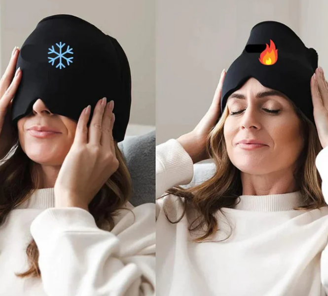 Gorro Terapéutico para Dolor de Cabeza y Migraña