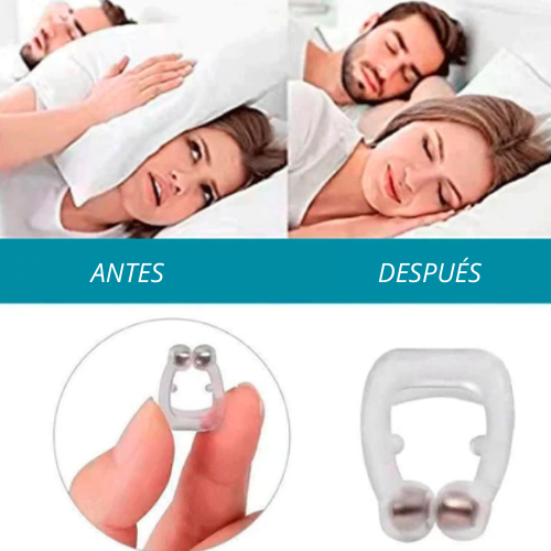 Clip Antirronquidos y Apnea - Well Sleep®️ - ¡Compre 1 y obtenga 2!