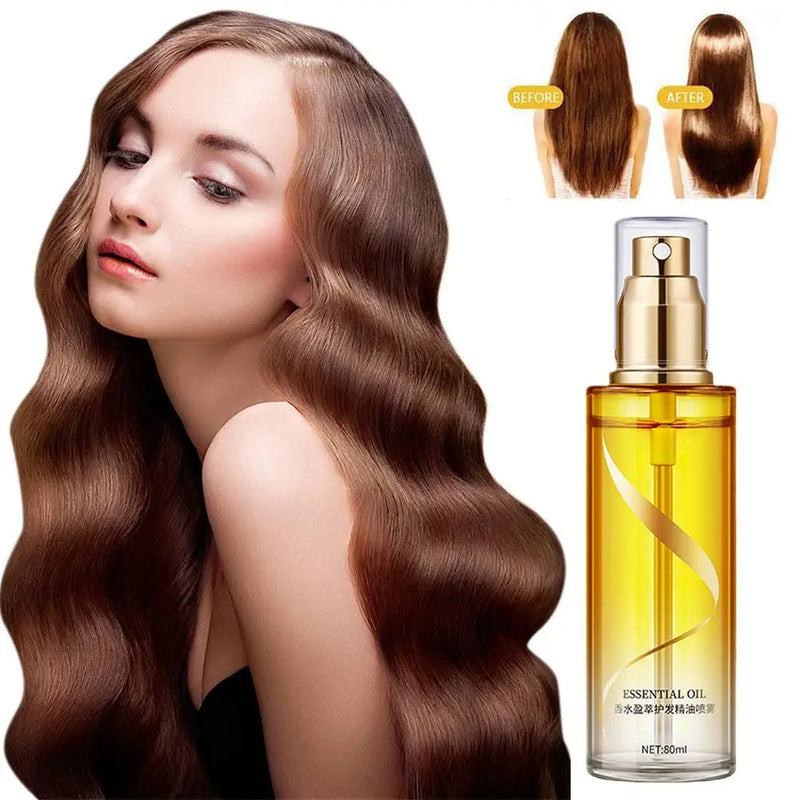 Aceite para Cabello Sedoso Hidratante y Fortalecedor -  Essential Oil Anti-frizz