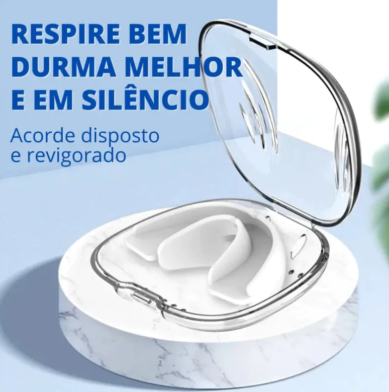 Aparelho 3 em 1 Anti Ronco, Apneia e Bruxismo - SleepWell®️ + Brinde Exclusivo