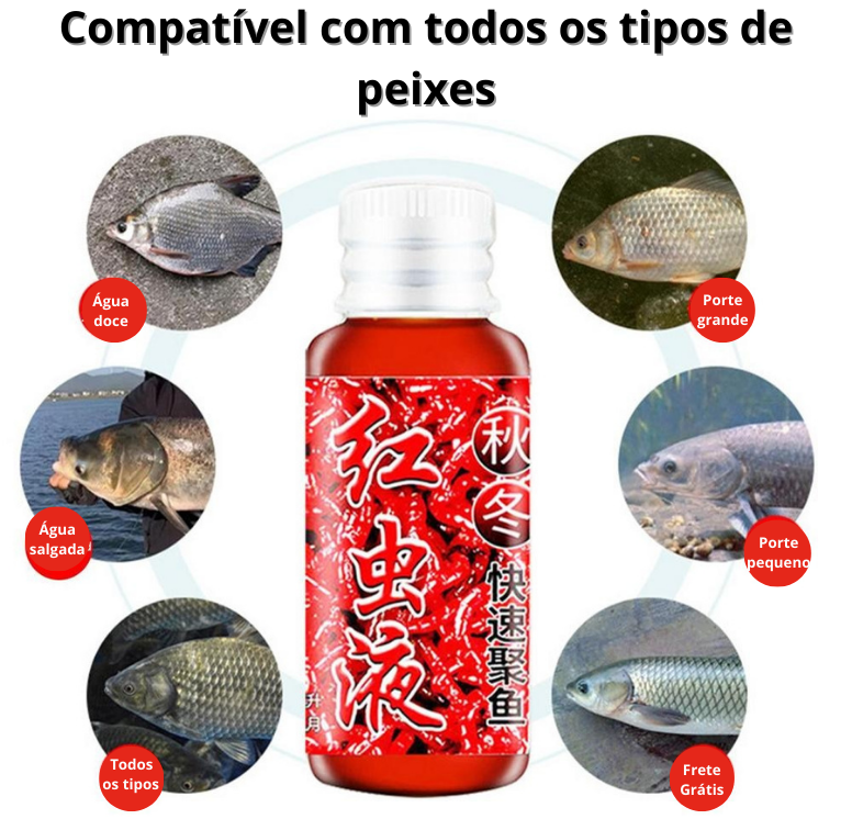 Isca Líquida Para Peixe - Aquamagic®️ - Ganhe um brinde!